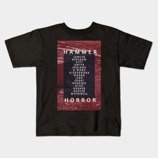 Women of Hammer Horror Kids T-Shirt